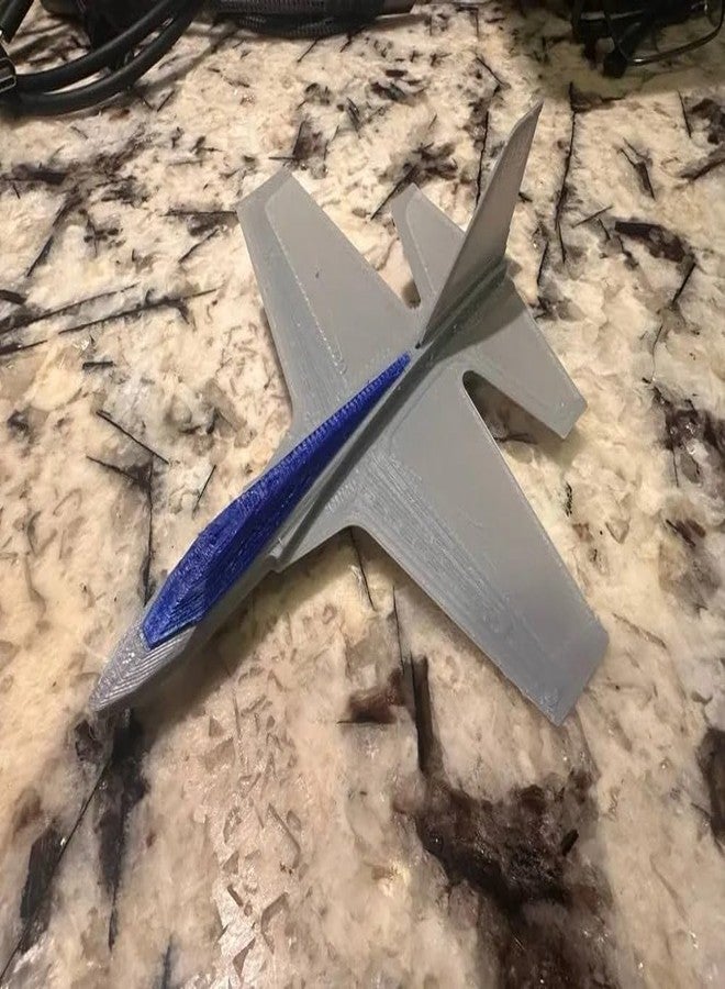 3D CRAFT F-49 Rubber Band Launch Jet Glider | 3D Printable KitCard for Outdoor Flying Fun - Image 5